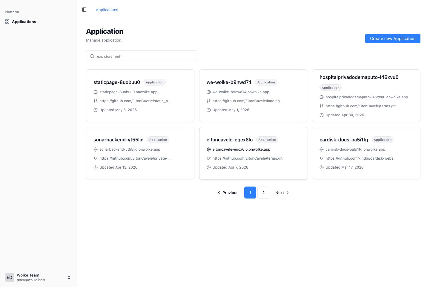 Configure the release screen